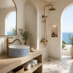 Villa Amalfi — Set de bacha, grifería y ducha