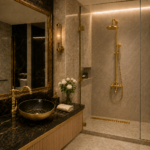 Suite Doré — Set de bacha, grifería y ducha