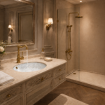 Maison Beaumont — Set de bacha, grifería y ducha